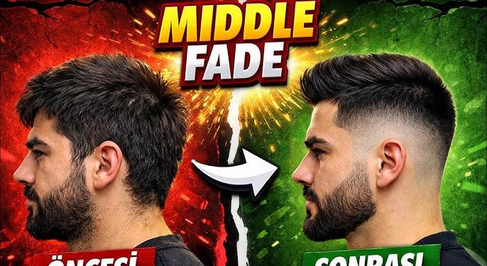 Mid Fade Saç Kesimi Nasıl Yapılır?