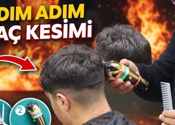 Makine + Makas Tekniği ile Adım Adım Saç Kesimi