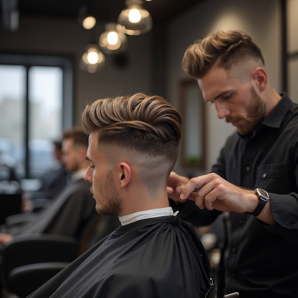 Pompadour Saç Modeli