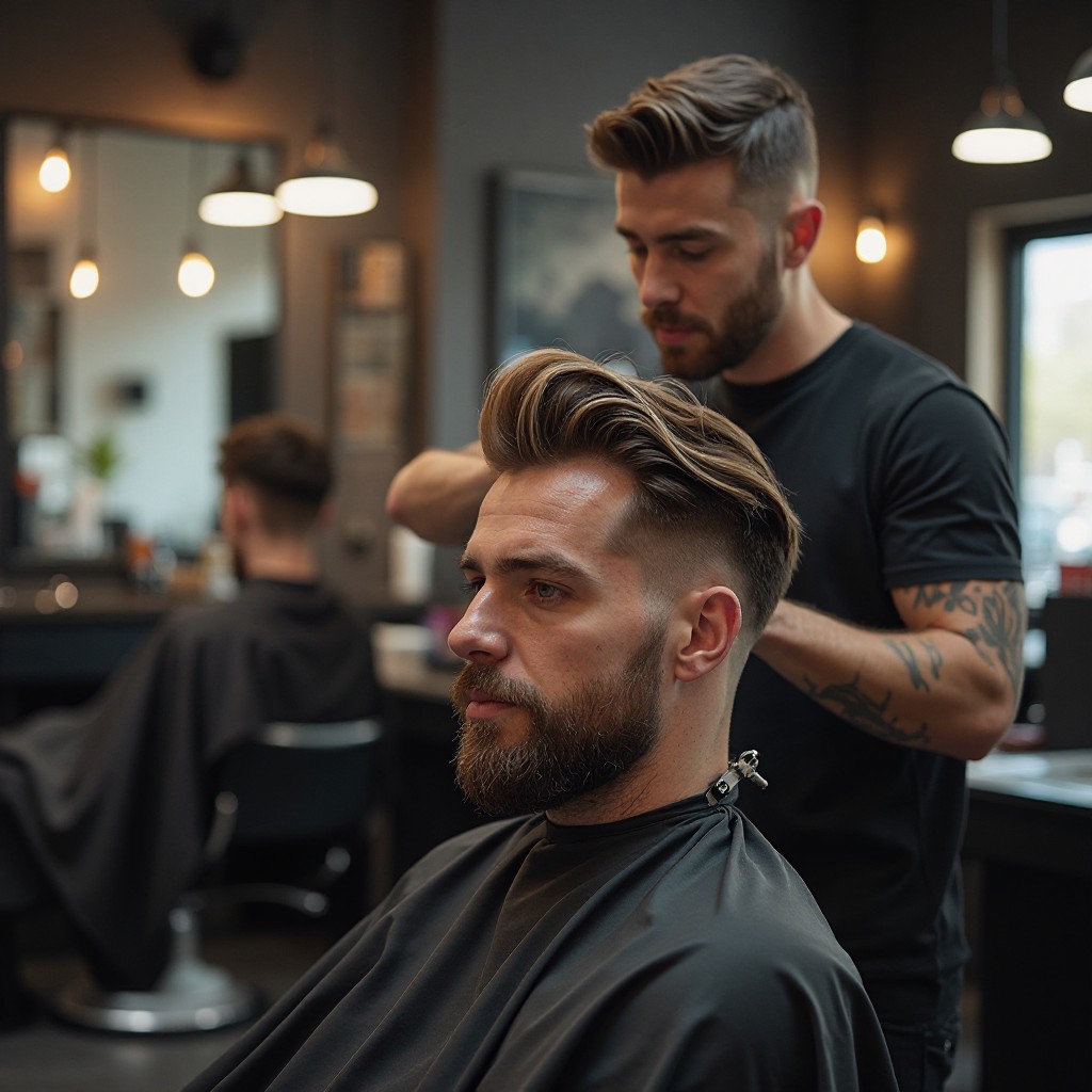 Slick Back Saç Modeli